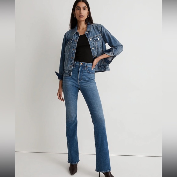 Madewell EUC Skinny Flare Jeans - Picture 7 of 8